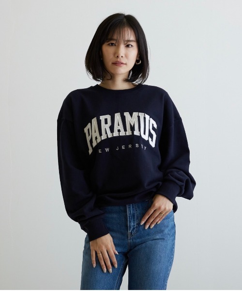 B'day(ビーデイ)の「【CHICHI】PARAMUS MINNESOTA LOGO / パラマス ミネソタ アーチロゴ 配色刺繍 クルーネック スウェット(Tシャツ/カットソー・メンズ・グリーン・FREE)」の4枚目の写真