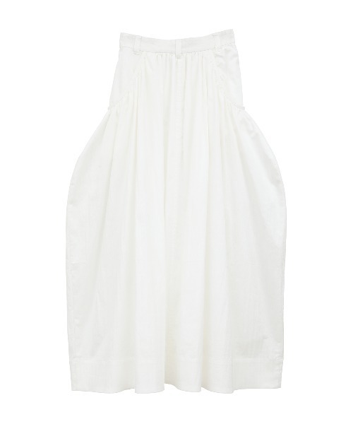 【新品】　CLANE VOLUME DOME SKIRT 白 サイズ1 VOLUME DOME SKIRT（スカート）｜CLANE（クラネ）のファッション