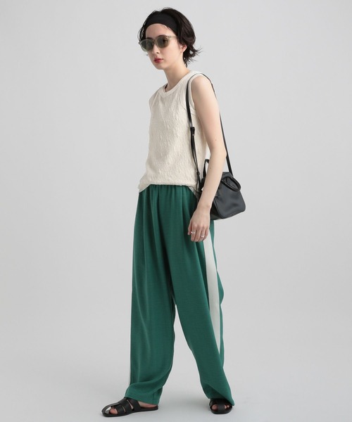 GEORGE'S（ジョージズ）の「レースタンクトップ（タンクトップ・レディース・アイボリー/ブラック/レッド系その他・MEDIUM/SMALL）」の11枚目の写真