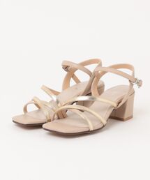 Pitti（ピッティ）の「【WEB限定】アシンメトリークロスサンダル（サンダル）」