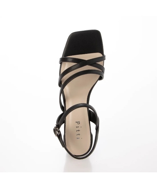 Pitti（ピッティ）の「【WEB限定】アシンメトリークロスサンダル（サンダル・レディース・ゴールド/ブラック/シルバー・L/M/S）」の19枚目の写真