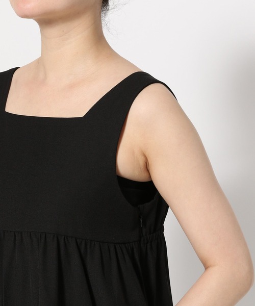 LEPSIM（レプシィム）の「オールインワン　321492（つなぎ/オールインワン・レディース・ブラック/カーキブラウン・FREE）」の15枚目の写真