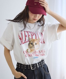 PBLIM | 《UNISEX》スリーピーキャットTシャツ(Tシャツ/カットソー)