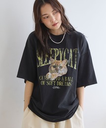PBLIM | 《UNISEX》スリーピーキャットTシャツ(Tシャツ/カットソー)