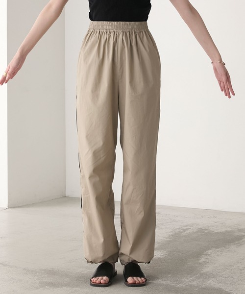 forksy.】サイド切替ジップアップワイドパンツ forksy.│MONO