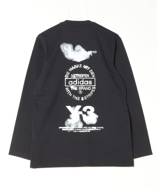 Y-3 GRAPHIC LONG SLEEVE TEE（Tシャツ/カットソー）｜Y-3
