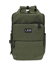 L.R.M（エルアールエム）の「10ポケット スクエア３層リュック（バックパック/リュック）」