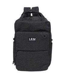 L.R.M（エルアールエム）の「10ポケット スクエア３層リュック（バックパック/リュック）」