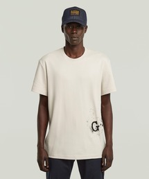 SPRAYED GRAPHIC T-SHIRT/スプレーグラフィックロゴTシャツ