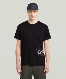 SPRAYED GRAPHIC T-SHIRT/スプレーグラフィックロゴTシャツ