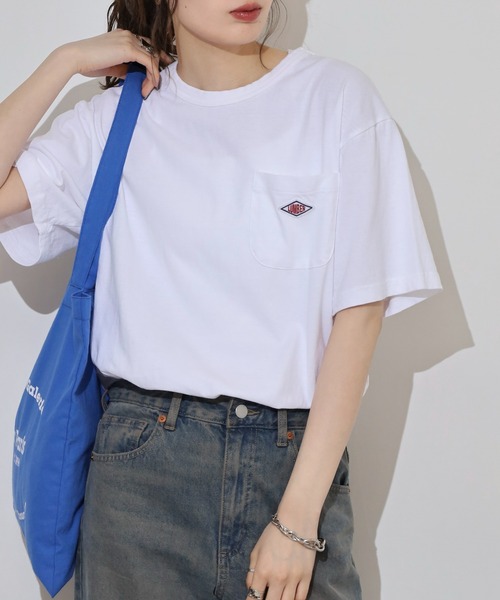 LUMBER(ランバー)の「刺繍Tシャツ(Tシャツ/カットソー・メンズ・ホワイト・M/L/XL)」の1枚目の写真
