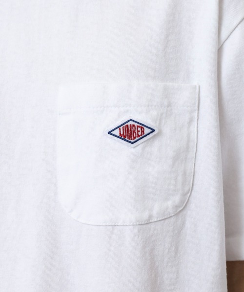 LUMBER(ランバー)の「刺繍Tシャツ(Tシャツ/カットソー・メンズ・ホワイト・M/L/XL)」の14枚目の写真