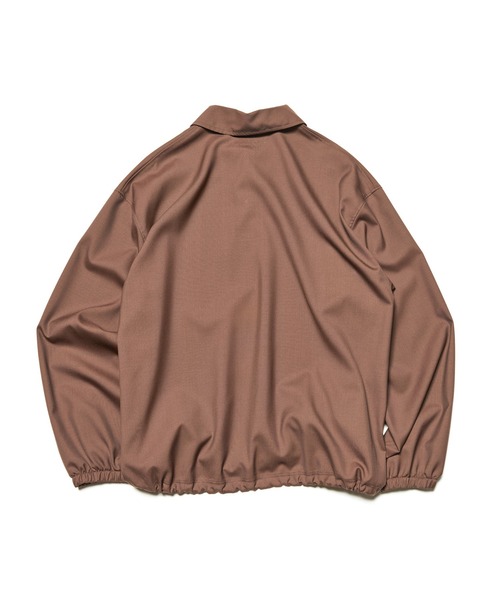 SOPHNET.(ソフネット)の「WASHABLE SUMMER WOOL POLO SHIRT(ポロシャツ・メンズ・ブラック/A/ブラウン・1/2/3/4)」の15枚目の写真