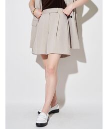 ELENDEEK | タックハーフパンツ【セットアップ対応】(その他パンツ)