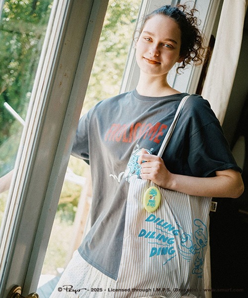 studio CLIP（スタディオクリップ）の「ストライプトート[スマーフコラボ]（トートバッグ・レディース・その他1/その他2・FREE）」の17枚目の写真