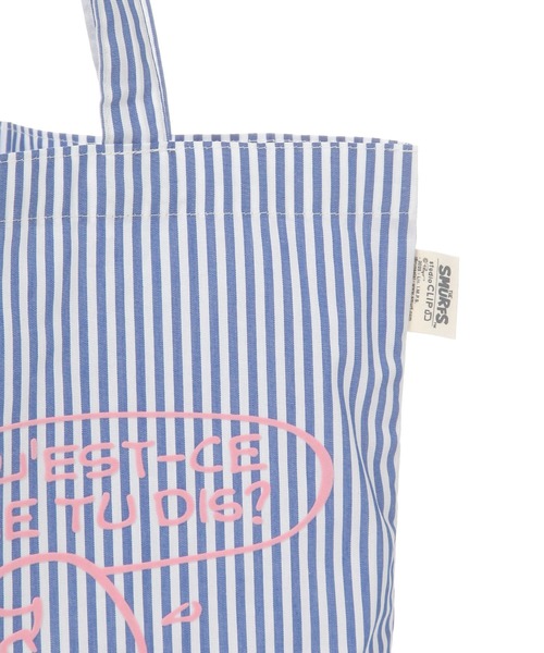 studio CLIP（スタディオクリップ）の「ストライプトート[スマーフコラボ]（トートバッグ・レディース・その他1/その他2・FREE）」の15枚目の写真
