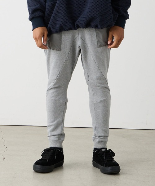 VIRGOwearworks（ヴァルゴウェアワークス）の「BLADELINE SWEAT PANTS（スウェットパンツ・メンズ・グレー/チャコールグレー/ブラック・2/3/4）」の12枚目の写真