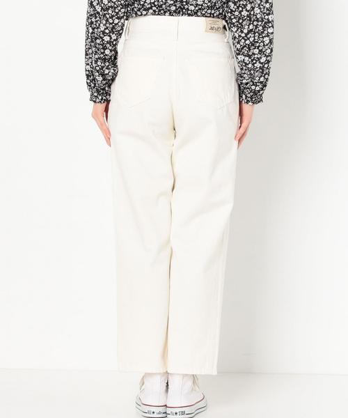 Another Edition(アナザーエディション)の「ボーイズデニムパンツ/ AEBC BOYS DNM PT◆(デニムパンツ・レディース・ターコイズブルー/オフホワイト・MEDIUM/SMALL)」の3枚目の写真