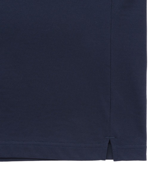 TOKYO SHIRTS(トウキョウシャツ)の「ビズポロ 接触冷感 リブカラー 半袖ポロシャツ(ポロシャツ・メンズ・ネイビー・M/L/LL/XL)」の5枚目の写真