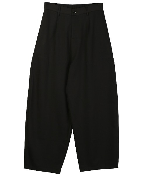 LUXSTYLE（ラグスタイル）の「レーヨンワイドテーパードパンツ（スラックス・メンズ・ブラック/グレー・M/XL/L）」の13枚目の写真