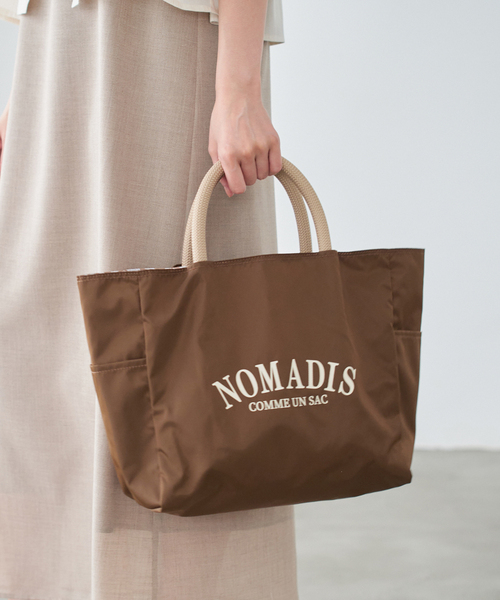 IENA（イエナ）の「NOMADIS/ノマディス 別注 SAC2 W/16 リバーシブルトートバッグ（トートバッグ・レディース・ブラック/ベージュ/ブラウン・FREE）」の9枚目の写真