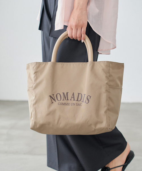 ノマディス リバーシブル　トートバッグ　ブラック 　新品 IENA｜NOMADIS/ノマディス 別注 SAC2 W/16 リバーシブルトート