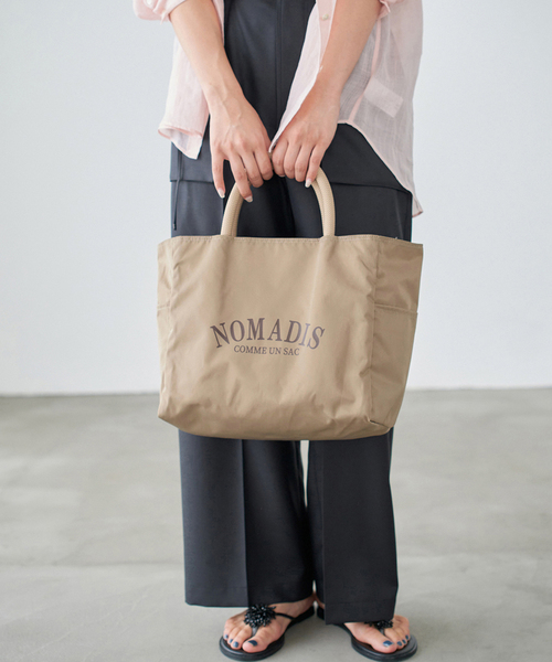 IENA（イエナ）の「NOMADIS/ノマディス 別注 SAC2 W/16 リバーシブルトートバッグ（トートバッグ・レディース・ブラック/ベージュ/ブラウン・FREE）」の14枚目の写真