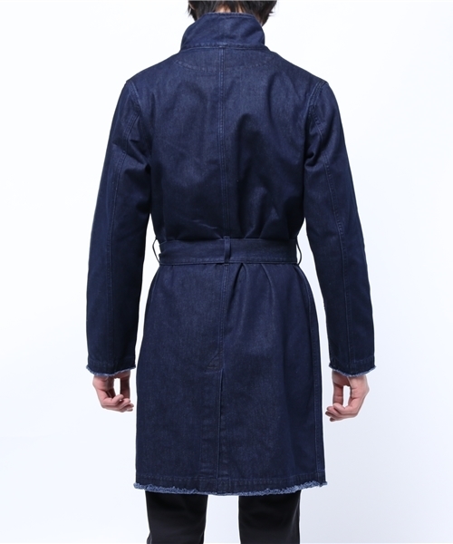 SENSE OF PLACE by URBAN RESEARCH（センスオブプレイスバイアーバンリサーチ）の「【B】デニムガウン（その他アウター・メンズ・インディゴブルー・L/M）」の3枚目の写真