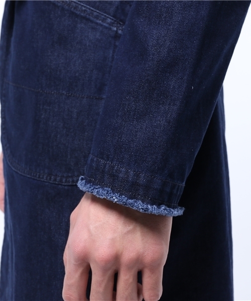 SENSE OF PLACE by URBAN RESEARCH（センスオブプレイスバイアーバンリサーチ）の「【B】デニムガウン（その他アウター・メンズ・インディゴブルー・L/M）」の6枚目の写真