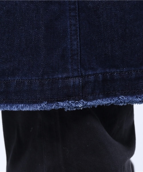 SENSE OF PLACE by URBAN RESEARCH（センスオブプレイスバイアーバンリサーチ）の「【B】デニムガウン（その他アウター・メンズ・インディゴブルー・L/M）」の8枚目の写真