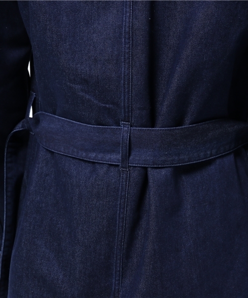 SENSE OF PLACE by URBAN RESEARCH（センスオブプレイスバイアーバンリサーチ）の「【B】デニムガウン（その他アウター・メンズ・インディゴブルー・L/M）」の11枚目の写真