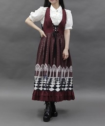 axes femme POETIQUE | チェスボードホルターワンピース(ワンピース)