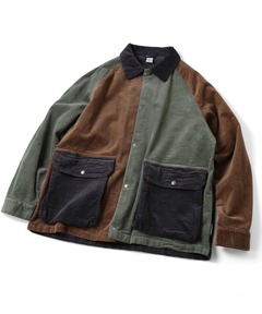 ストレッチコーデュロイカバーオール