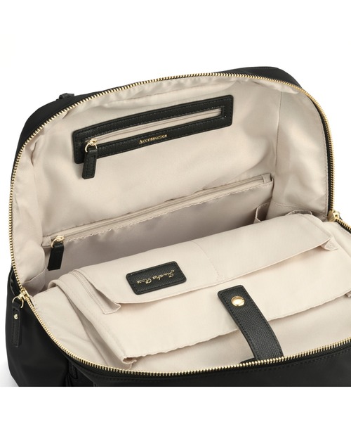 Jewelna Rose(ジュエルナローズ)の「フレイヤ・リュック2 エアリィ A4ゆったりサイズ 16261(バックパック/リュック・レディース・ブラック/グレイッシュベージュ/ライトピンク・FREE)」の22枚目の写真