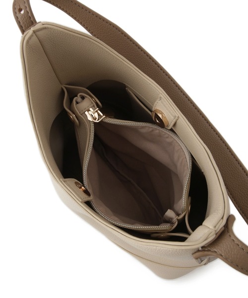 ROPE' PICNIC（ロペピクニック）の「【軽量・自立】【WEB限定カラー】me fit BAG フィットワンショルダーミドルバッグ（ショルダーバッグ・レディース・ボルドー/ベージュ/ブラック/キナリ/ベージュ系その他・FREE）」の20枚目の写真