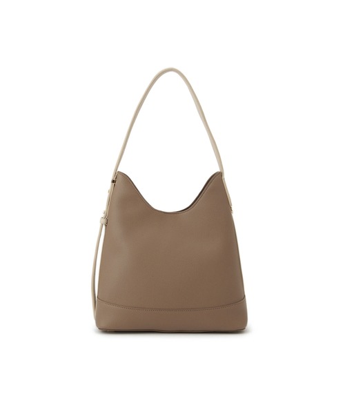 ROPE' PICNIC（ロペピクニック）の「【軽量・自立】【WEB限定カラー】me fit BAG フィットワンショルダーミドルバッグ（ショルダーバッグ・レディース・ボルドー/ベージュ/ブラック/キナリ/ベージュ系その他・FREE）」の6枚目の写真