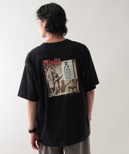 RAGEBLUE(レイジブルー)の「レトロフォトプリントTシャツ(Tシャツ/カットソー・メンズ・ホワイト/ベージュ系その他2/ブラック・MEDIUM/LARGE)」の12枚目の写真