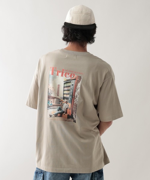 RAGEBLUE(レイジブルー)の「レトロフォトプリントTシャツ(Tシャツ/カットソー・メンズ・ホワイト/ベージュ系その他2/ブラック・MEDIUM/LARGE)」の17枚目の写真