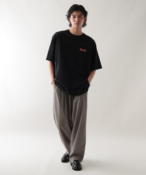 RAGEBLUE(レイジブルー)の「レトロフォトプリントTシャツ(Tシャツ/カットソー・メンズ・ホワイト/ベージュ系その他2/ブラック・MEDIUM/LARGE)」の9枚目の写真