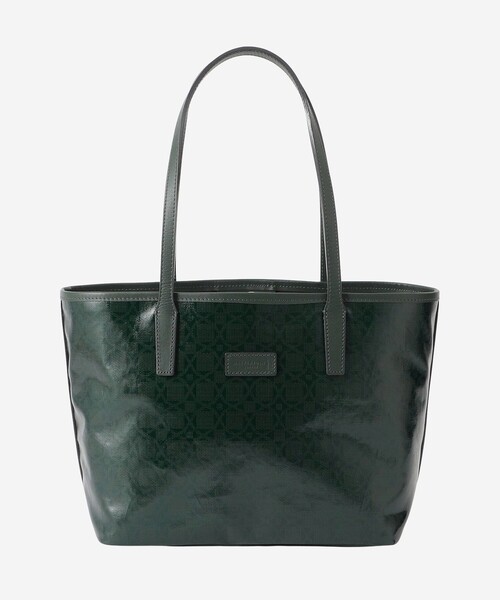 MACKINTOSH LONDON（マッキントッシュ ロンドン）の「【婦人画報11月号掲載】ミニリュートートバッグ（トートバッグ・レディース・グリーン/ピンク/ブラック/ベージュ・FREE）」の3枚目の写真