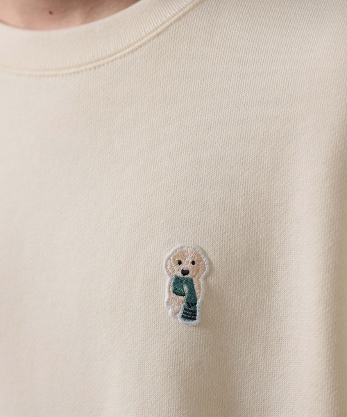 adidas(アディダス)の「adidas/アディダス スウェット/トレーナー 熊刺繍 ワンポイント SH673(スウェット・メンズ・ダークネイビー・3XL/2XL/XL/L/M)」の5枚目の写真