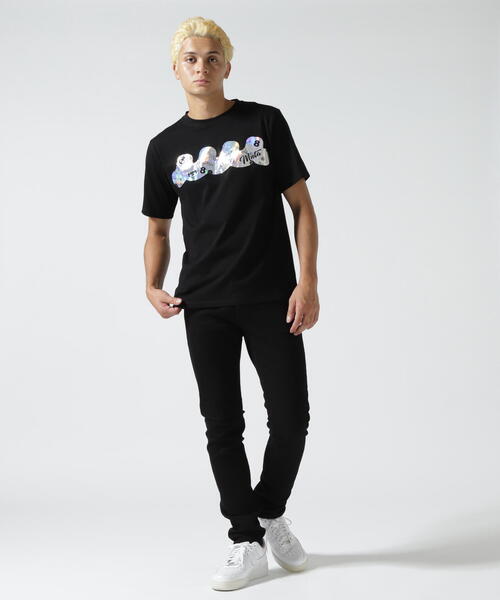 muta MARINE/ムータ マリン/別注Pattern Aurora SS TEE（Tシャツ