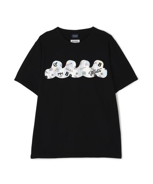 すぐ届く☆muta☆ MARINE/Pattern Aurora SS Tシャツ 要在庫確認 muta MARINE/ムータ マリン/別注Pattern Aurora SS TEE（Tシャツ