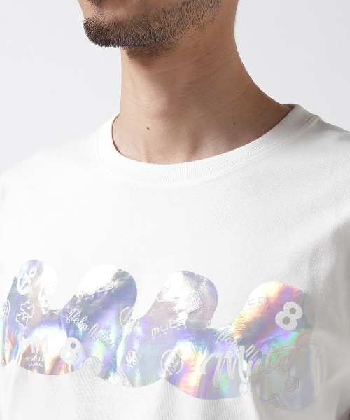 muta MARINE/ムータ マリン/別注Pattern Aurora SS TEE（Tシャツ