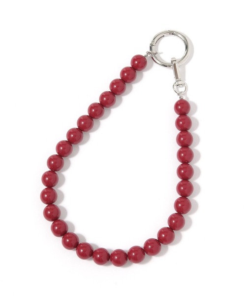 LEPSIM（レプシィム）の「ショートボールネックレス　575296（ネックレス・レディース・レッド/シルバー/ブラック・ONE SIZE）」の8枚目の写真