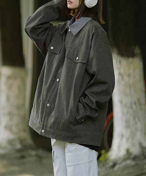 ✨美品✨大きいサイズ　トゥービーシック　デニムジャケット　ファー付き　44 tobechic デニムジャケット ファー付き 44サイズ 最終価格 トゥービー