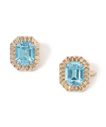 WOUTERS&HENDRIX Stud with Aqua ピアス