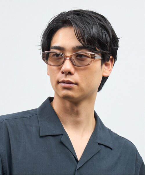 Zoff｜takashi kumagai スクエア型 サングラス｜横長フレーム