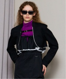 MAISON SPECIAL(]XyV)́y25AW PRE-ORDERzShort Bolero Jacket/V[g{WPbgyMAISON SPECIAL/]XyVz(e[[hWPbg)