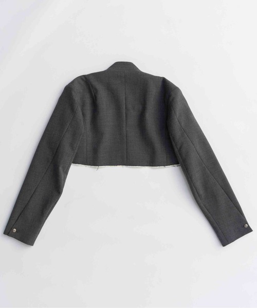 メゾンスペシャル　アームボレロ ジャケット Short Bolero Jacket/ショートボレロジャケット【MAISON SPECIAL